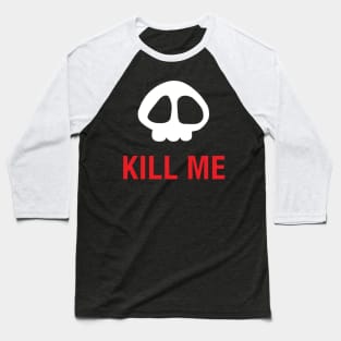 Skull Animation Baseball T-Shirt